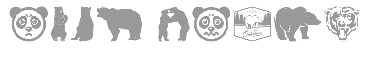 Bear Icons